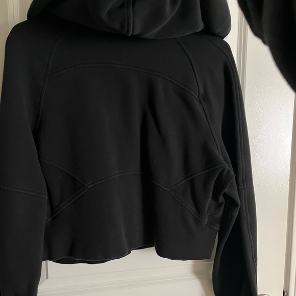 Lululemon Black 3/4 Crop Zip Hoodie, Size XS/S - Picture 11 of 15